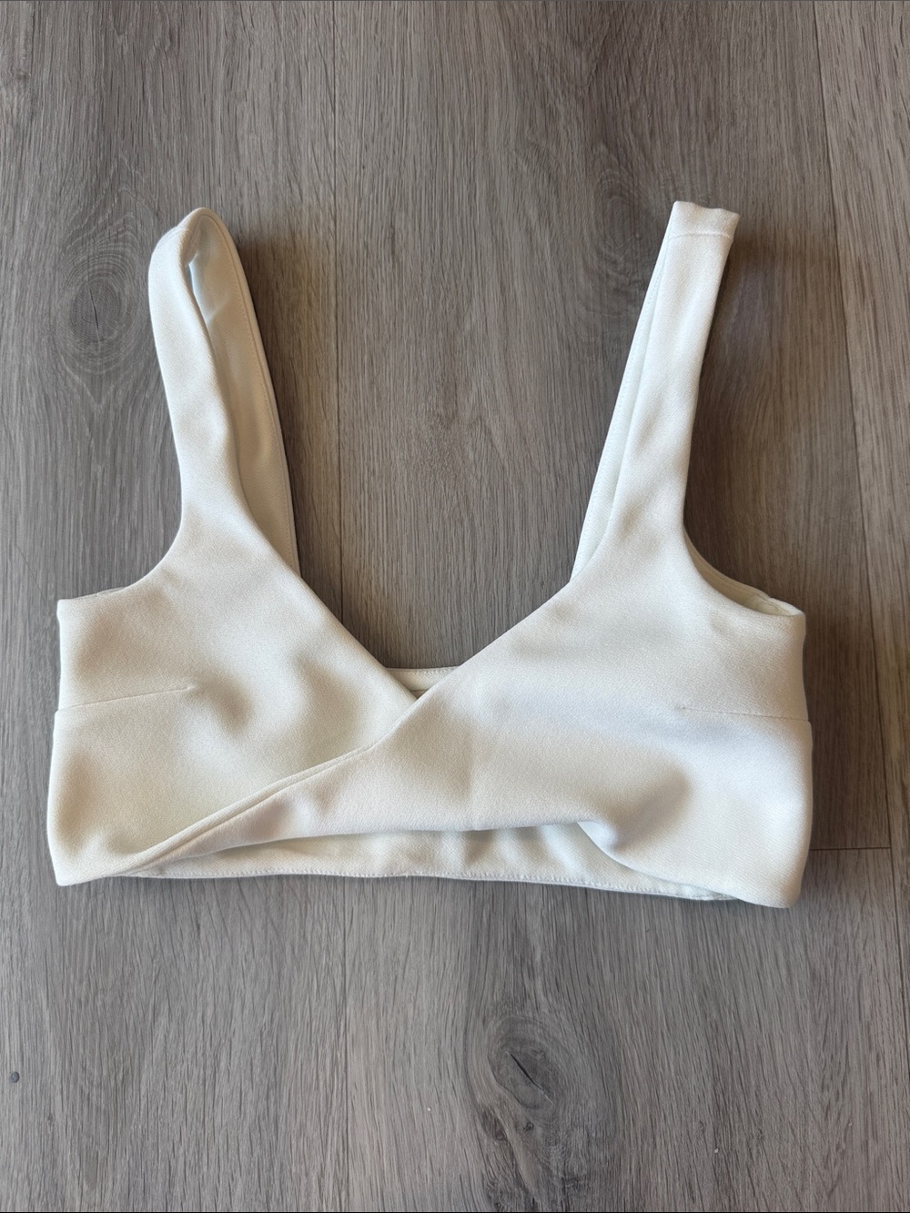 Bec + Bridge Cream Wrap Top